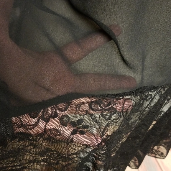 Umgee see through Black Sleeveless top - Picture 6 of 8